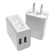 [UL Listed] 2-Pack Dual Ports USB Charger 5V2A 
